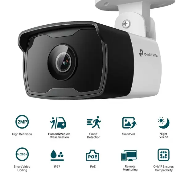 TP-LINK BULLET NTW CAMERA VIGI C320I(2.8 TP-LINK BULLET NTW CAMERA VIGI C320I(2.8