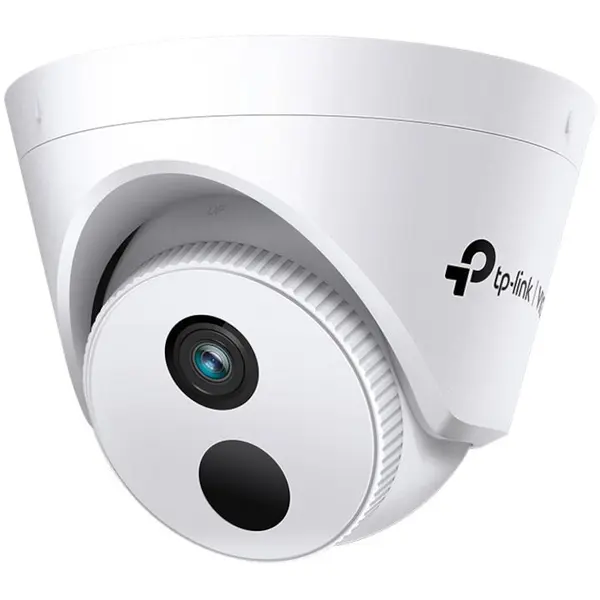 TP-LINK Camera de supraveghere pentru exterior TP-LINK VIGI C420I, IR, Cu turela, 2MP, Lentila 2.8mm, Unghi de vizualizare 106.5°, Alb