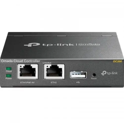 TP-LINK CONTROLLER TP-LINK wireless cloud controler, 2 x 10/100 LAN ports, 1 x USB 2.0, 1 x Mirco-USB, PoE 802.3af or Micro-USB Power Adapter OC200 (include TV 1.5 lei)