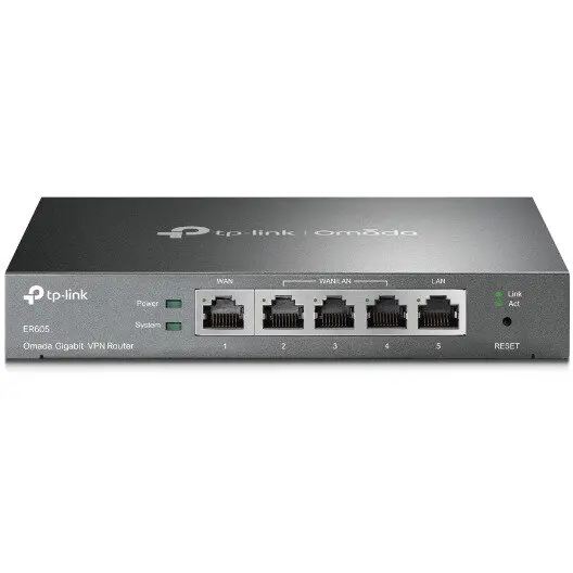 TP-LINK Router TP-LINK ER605, Gigabit Multi-WAN Omada VPN