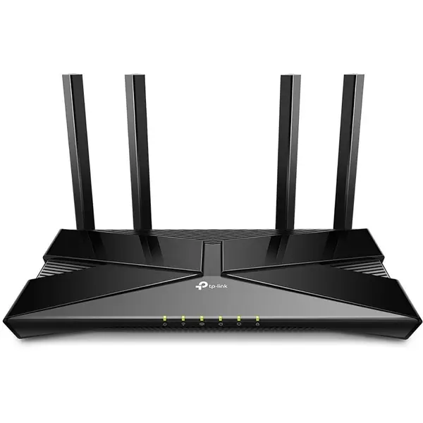 TP-LINK Router Wireless TP-Link Archer AX23, AX1800, Dual-Band, Wi-Fi 6, Dual-Core CPU, OFDMA, Beamforming, Smart Connect, OneMesh, Negru
