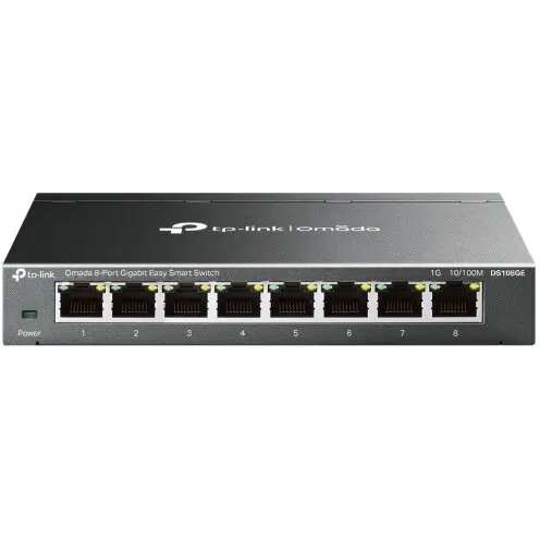 TP-LINK Switch cu 8 porturi gigabit TP-Link Omada DS108G