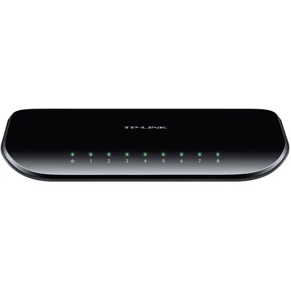 TP-LINK Tp-Link 8-port Desktop Gigabit Switch, 8 10/100/1000M RJ45 ports, plastic case