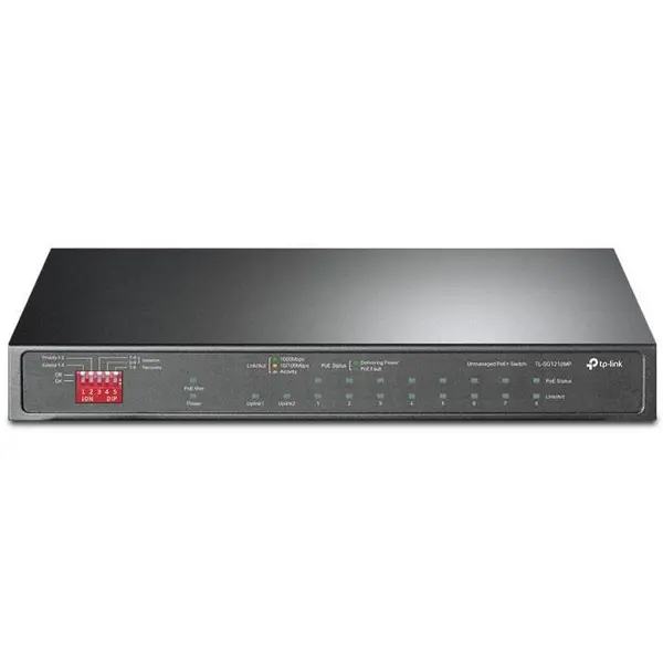 TPL SW 10P-GB 8 PoE UNMANAGED Switch TP-LINK TL-SG1210MP