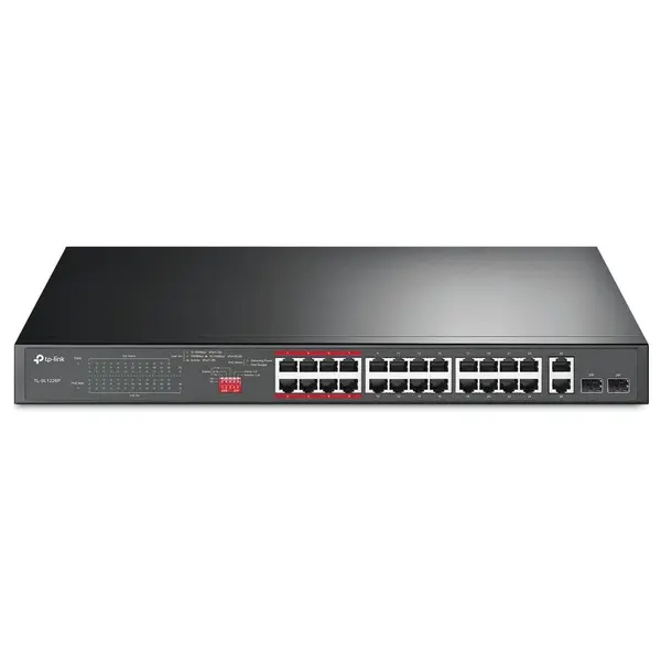 TPL SW 24P-FE 2P-GB UNMNGD RM PoE TP-LINK TL-SL1226P