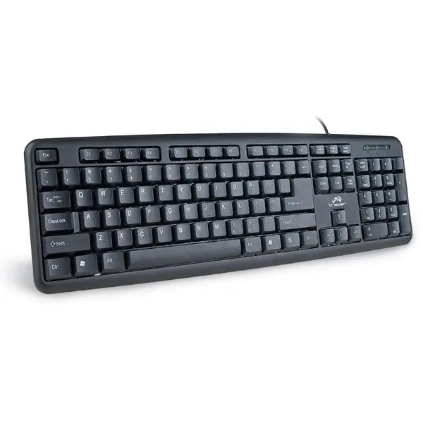 TRACER Tracer tastatura Maverick USB + PS2 adaptor, US, negru