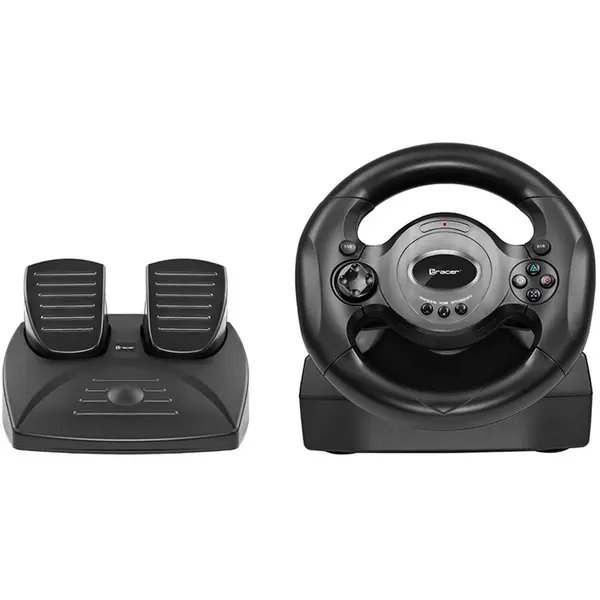 TRACER Volan 4 in 1 Tracer Rayder, compatibil PC/PS3/PS4/Xbox One, Negru