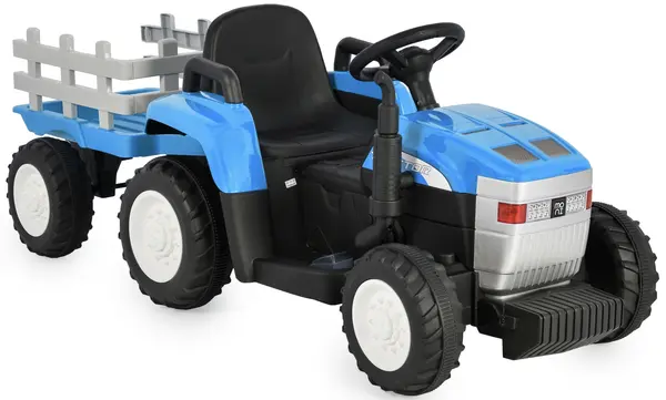 Tractor cu acumulator Moni - Dallas, albastru