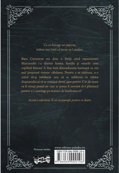 Tradatoarea Baru Cormoran | Seth Dickinson