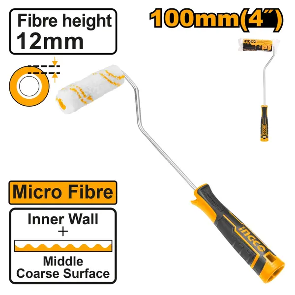 Trafalet 100mm cu Maner Cauciucat INGCO HRHT061001D