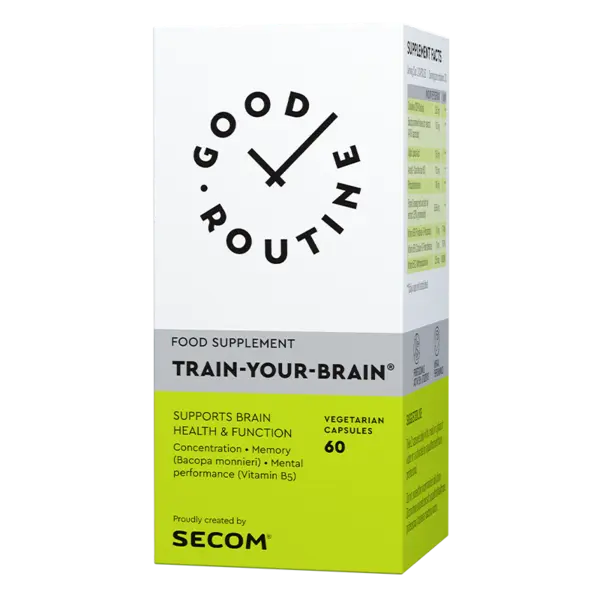 Train Your Brain Good Routine, 60 capsule, Secom