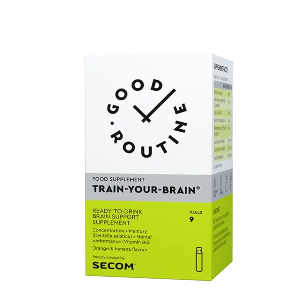 Train your brain Good Routine, 9 x 25ml, Secom