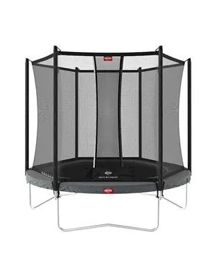 Trambulina Berg Favorit Regular gri cu plasa Comfort 270