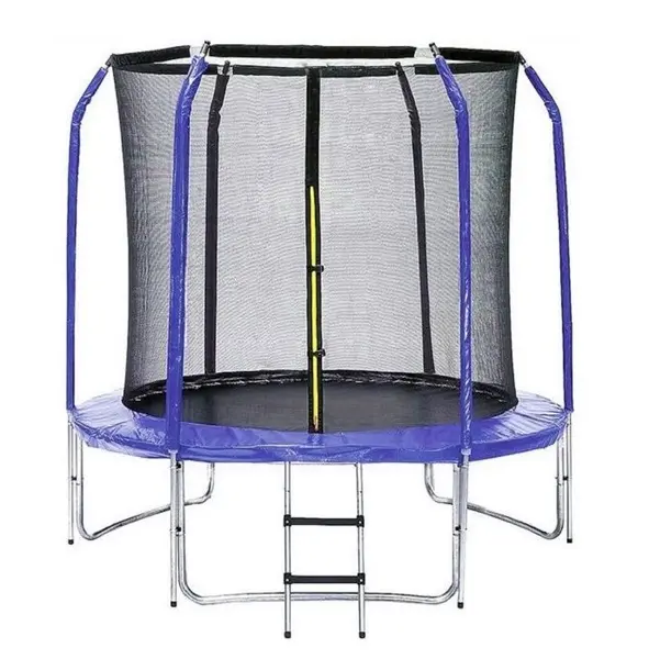 Trambulina cu plasa de siguranta Ocie Blue 244 cm