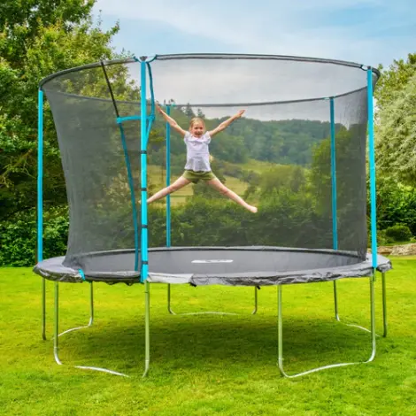 Trambulina TP Toys cu diametru la sol 365cm x 365cm