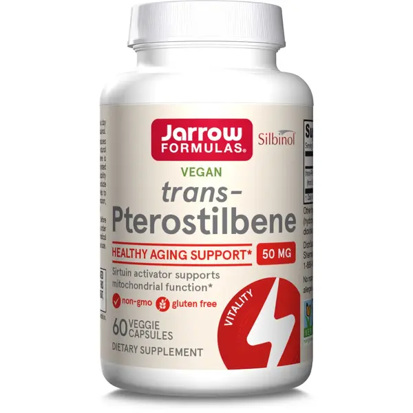 Trans - Pterostilbene 50 Mg, 60 Caps Vegetale, Secom