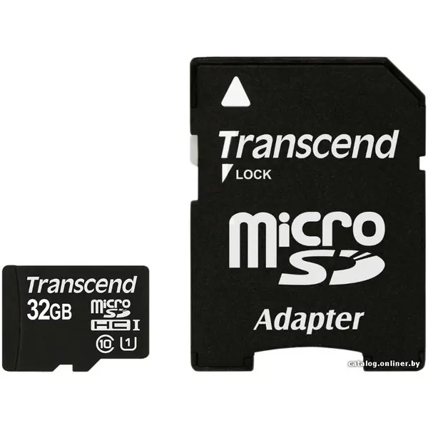 Transcend Card memorie Transcend Micro SDHC 32GB Class 10 + Adaptor SD