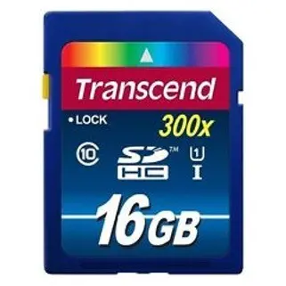 Transcend Card memorie Transcend SDHC 16GB 300X Class10 UHS-I