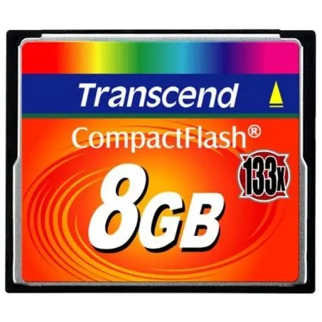 Transcend Transcend - card memorie Compact Flash 8GB High Speed 133x