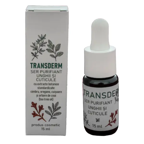 Transderm ser purifiant unghii si cuticule 15ml