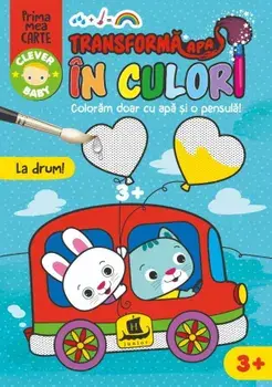Transforma apa in culori. Coloram doar cu apa si o pensula! La drum!/***