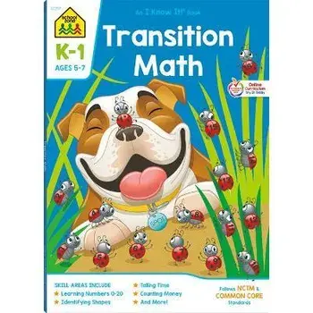 Transition Math K-1 Deluxe Edition Workbook, Paperback/***