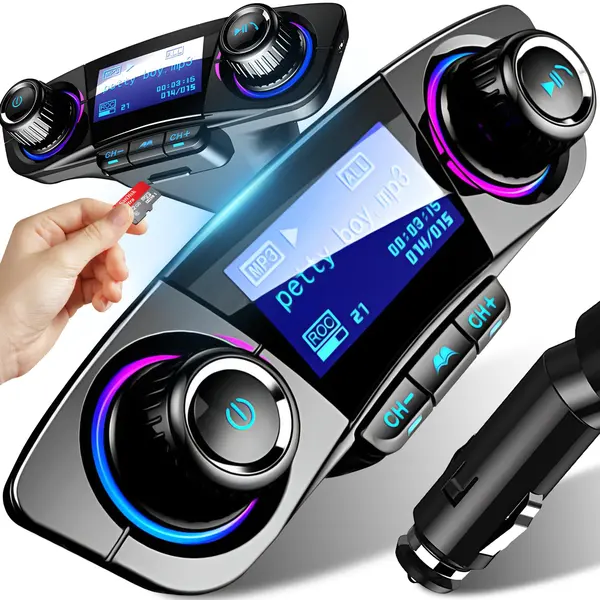 Transmitator auto FM cu MP3 Player si Bluetooth