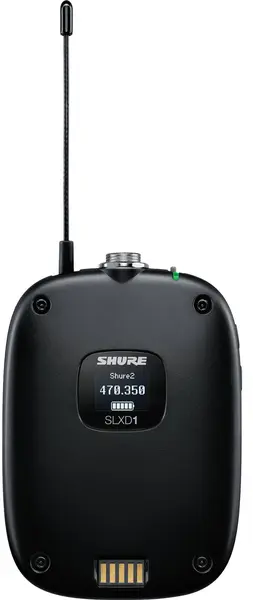 Transmițător wireless Shure - SLXD1-S50, negru