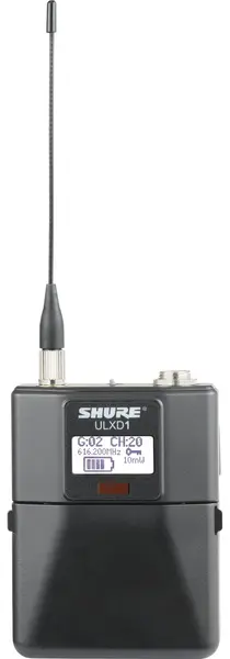 Transmițător wireless Shure - ULXD1-P51, negru