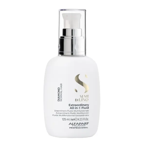 Tratament de Stralucire Multifunctional fara Clatire Semi di Lino Diamond All-in-1, Fluid, 125 ml