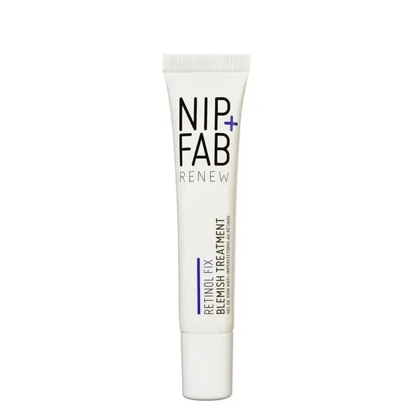 Tratament gel pentru pete 10% retinol Fix Blemish Gel Treatment, 15ml, NIP+FAB