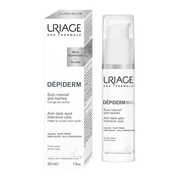 Tratament intensiv impotriva petelor pigmentare Depiderm, 30 ml, Uriage