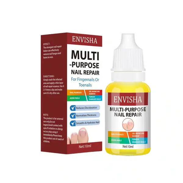 Tratament rapid pentru Repararea Unghiilor, Envisha by Verilaria, Hidratare și Fortifiere, 10ml