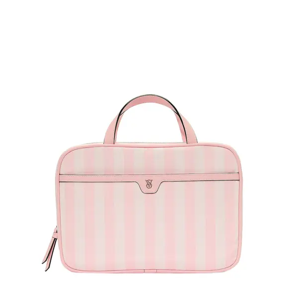 Travel toiletry bag - heritage stripe