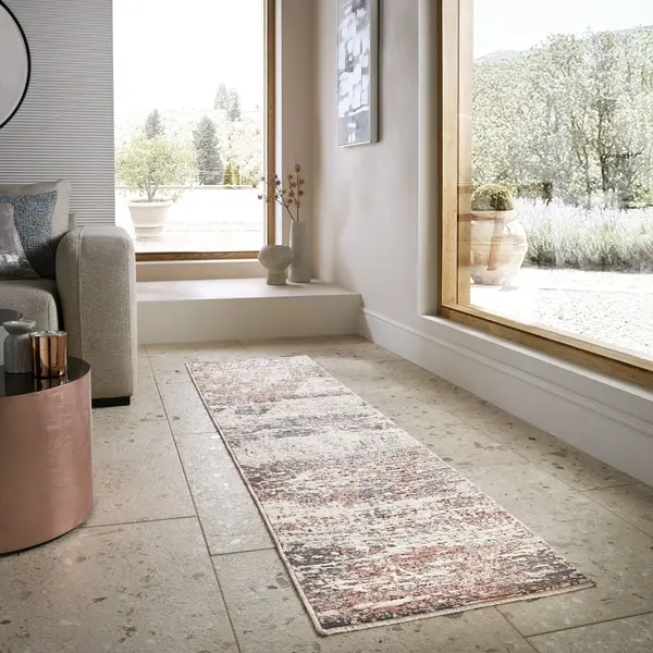 Traversa Drift Abstract Multicolor 60x230 cm, Flair Rugs