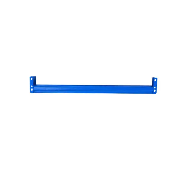 Traversa orizontala albastra pentru raft profesional 200kg/nivel 0,6 mm grosime