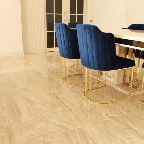 Travertin Striato Beige Mat si Chituit, 61 x 30.5 x 1.2 cm