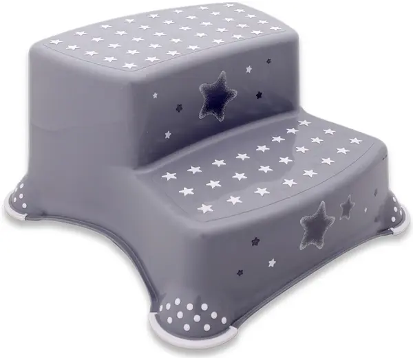 Treapta inaltatoare dubla Lorelli - Stars, gri