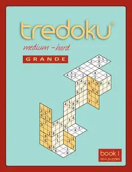 Tredoku Medium Hard Grande Book 1, Paperback/Mindome Games