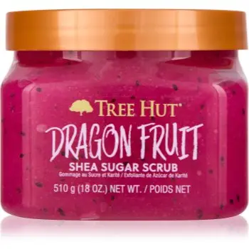Tree Hut Shea Sugar Scrub Dragon Fruit exfoliant de corp cu zahăr