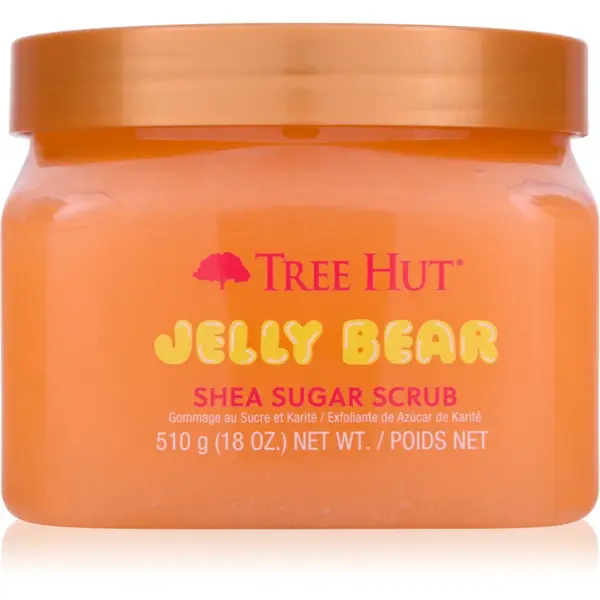 Tree Hut Shea Sugar Scrub Jelly Bear exfoliant de corp cu zahăr 510 g