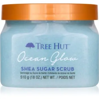 Tree Hut Shea Sugar Scrub Ocean Glow exfoliant de corp cu zahăr