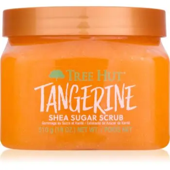 Tree Hut Tangerine exfoliant din zahar unt de shea
