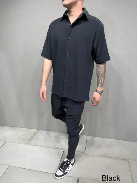 TRENING CASUAL CAPSE BLACK TRAS116(7004) (MĂRIME: M)