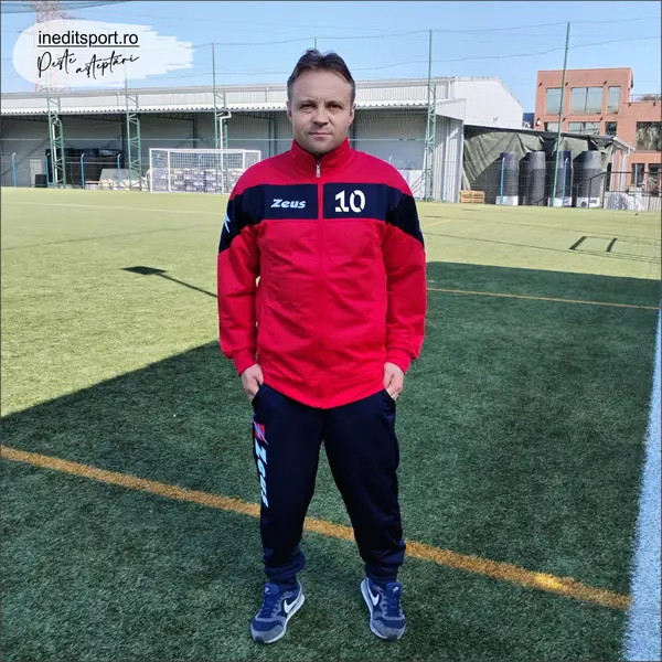 Trening copii si adulti ZEUS APOLLO personalizabil L, Rosu-Bleumarin