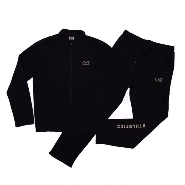 Trening EA7 TRAIN ATHLETIC MIX M T-SUIT TT FZ CH COPL