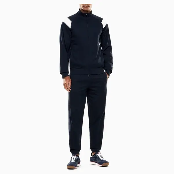 Trening EA7 TRAIN CORE ID M T-SUIT T-TOP FZ CH LIGHT COFT