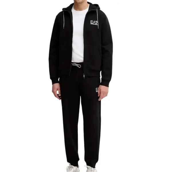 Trening EA7 TRAIN VISIBILITY M T-SUIT HOODIE FZ CH BR