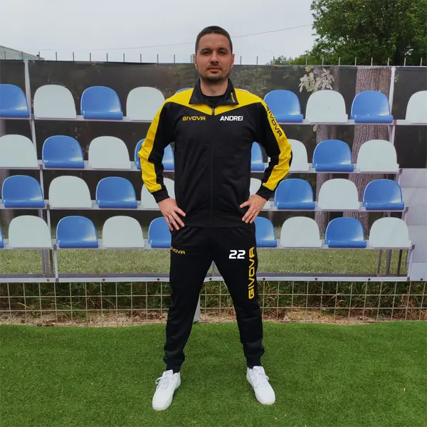 Trening Givova Roma GRT1 3XL, NEGRU CU GALBEN