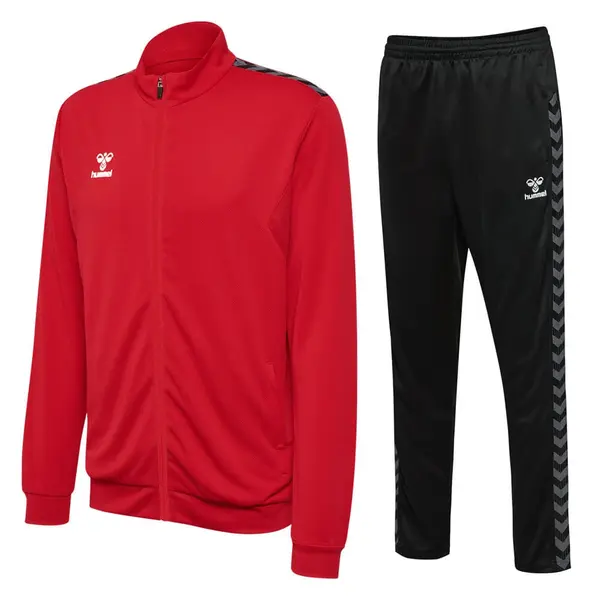 Trening hummel AUTHENTIC POLY - 3062 True Red, M